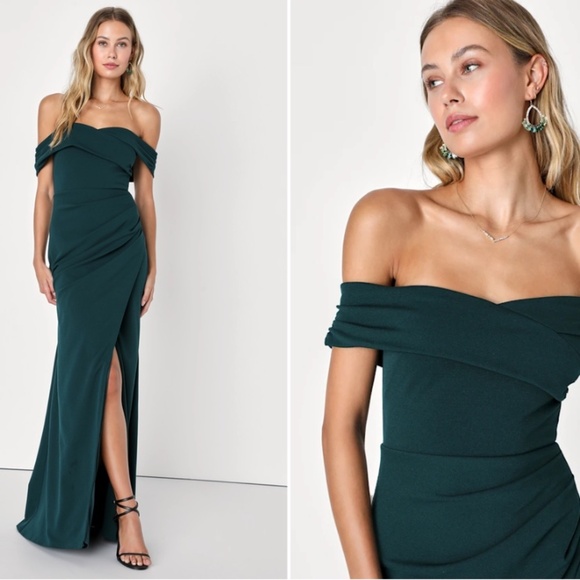 LULU's Sexy Chic Elegant Sophisticated Prom Wedding Formal Event Maxi - Picture 1 of 5